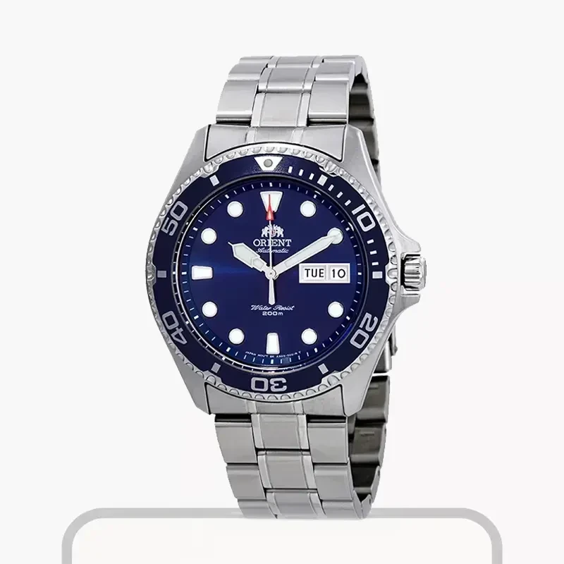 Orient Ray II Automatic 200M Blue Dial Watch For Men's- FAA02005D9